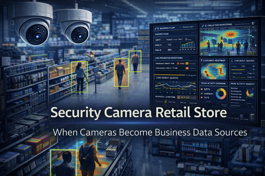 Security Camera Retail Store
