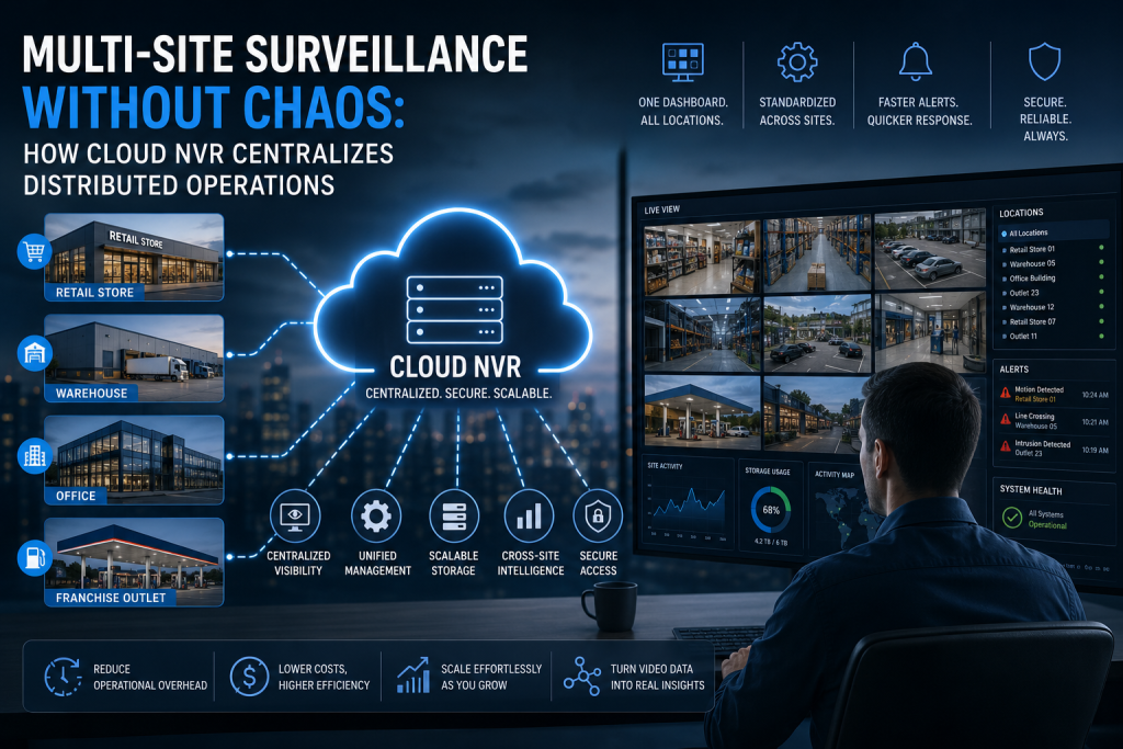 Cloud NVR for Multi-Site Surveillance