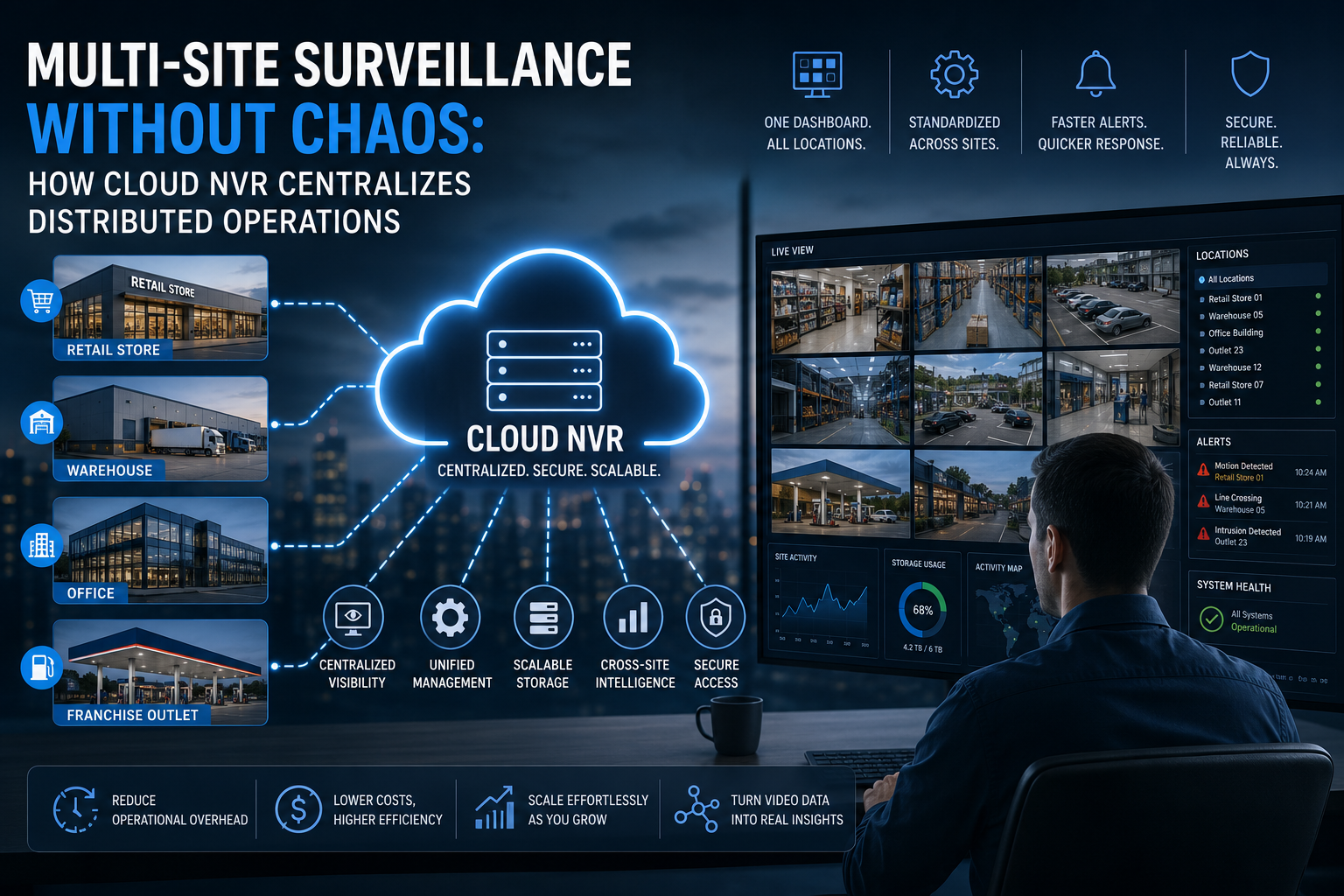 Cloud NVR for Multi-Site Surveillance