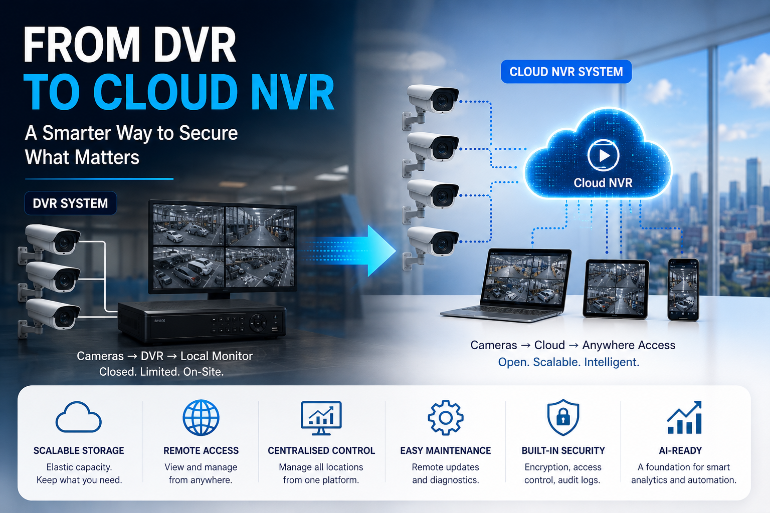 Cloud NVR vs DVR